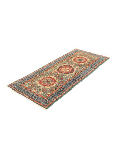 Rug Mamlouk Pakistan 74x182 Teal Deep Red 2