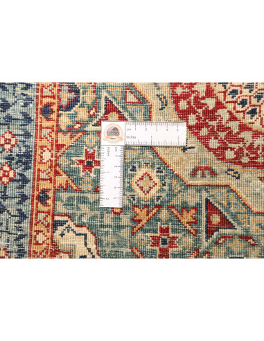 Rug Mamlouk Pakistan 74x182 Teal Deep Red