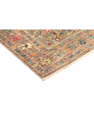 Tappeto Tribal Pakistan 76x202 Marrone Terra Di