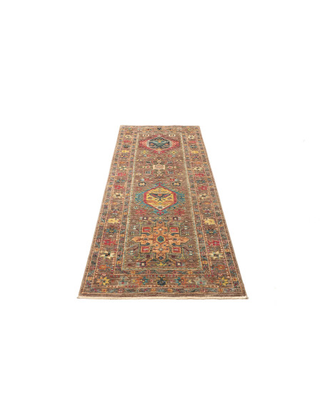 Tappeto Tribal Pakistan 78x203 Marrone Terroso