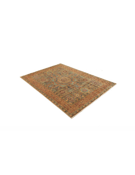 Tappeto Mamlouk Pakistan 148x201 Bronzo Dorato