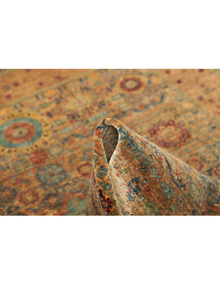 Tappeto Mamlouk Pakistan 148x201 Bronzo Dorato