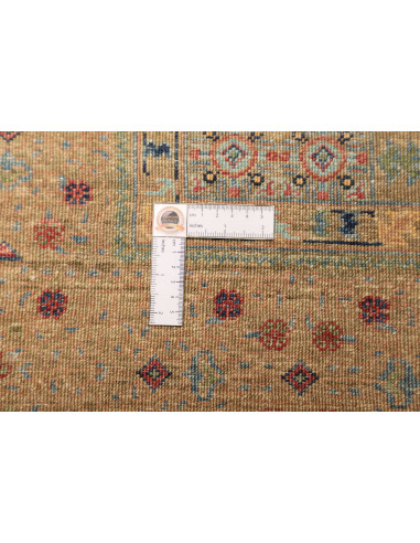Rug Mamlouk Pakistan 148x201 Golden Bronze Blue