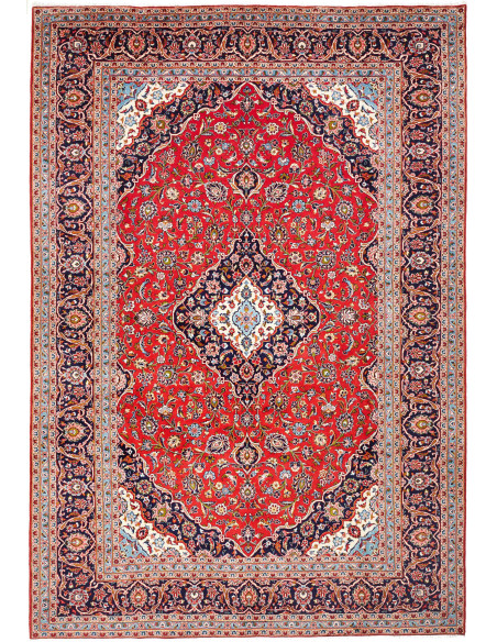 Ardakan 250x367 Cm Ardakan, Persia, Lana Cardata A Mano,