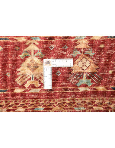 Rubin 101x151 Cm Rubin, Pakistan, Hand-carded Wool warp: