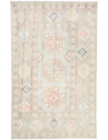 Hand Made Rug Kazak Afghanistan 82x130 Powder B