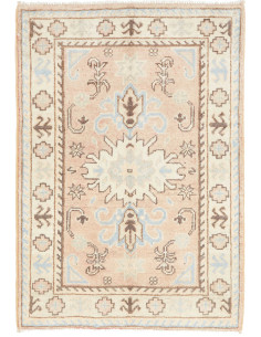 Hand Made Rug Kazak Afghanistan 62x89 Antique P