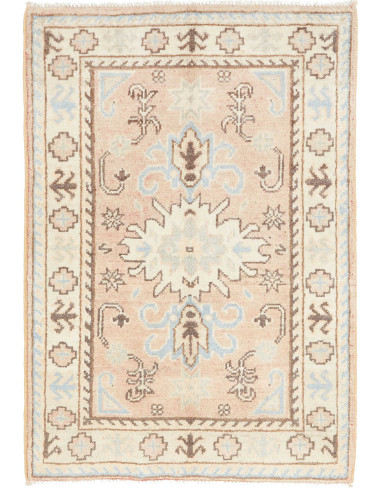 Hand Made Rug Kazak Afghanistan 62x89 Antique P