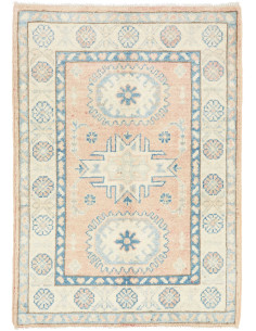 Hand Made Rug Kazak Afghanistan 66x92 Peach Pin