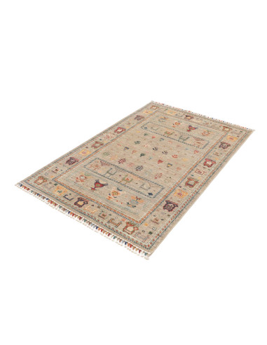 Hand Made Rug Rubin Pakistan 101x149 Beige Mult