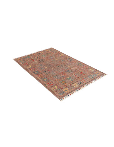 Hand Made Rug Rubin Pakistan 103x154 Terracotta