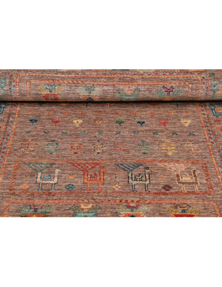 Hand Made Rug Rubin Pakistan 103x156 Earth Mult