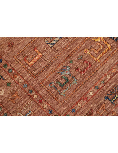 Hand Made Rug Rubin Pakistan 99x154 Terracotta