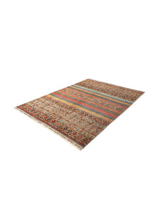 Rubin 177x240 Cm Rubin, Pakistan, Hand-carded Wool warp: 2