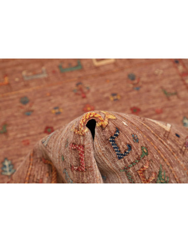Hand Made Rug Rubin Pakistan 97x154 Terracotta