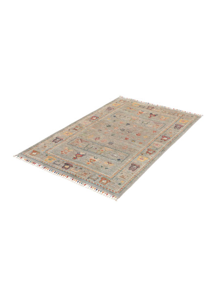 Hand Made Rug Rubin Pakistan 100x150 Sage Green