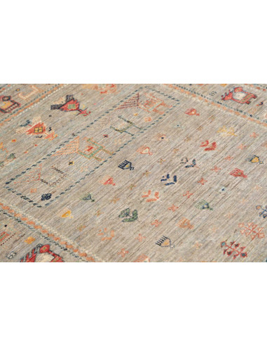 Hand Made Rug Rubin Pakistan 100x150 Sage Green