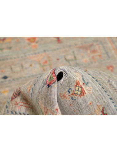 Hand Made Rug Rubin Pakistan 100x150 Sage Green