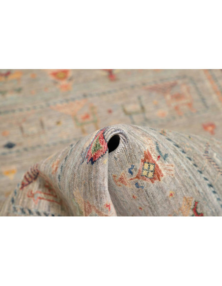 Hand Made Rug Rubin Pakistan 100x150 Sage Green