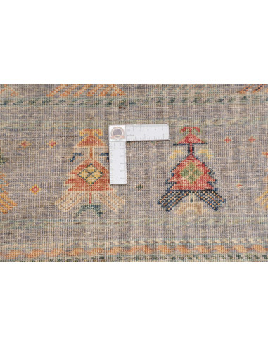 Hand Made Rug Rubin Pakistan 100x150 Sage Green