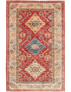 Hand Made Rug Kazak Fine Pakistan 101x157 Red B