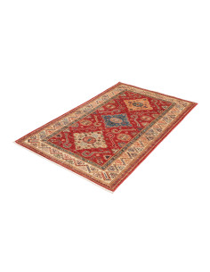Hand Made Rug Kazak Fine Pakistan 101x157 Red B 2