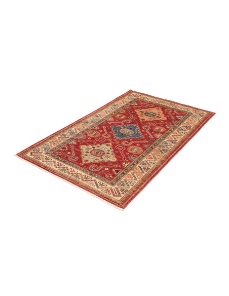 Hand Made Rug Kazak Fine Pakistan 101x157 Red B