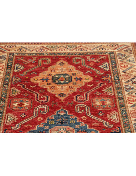 Hand Made Rug Kazak Fine Pakistan 101x157 Red B