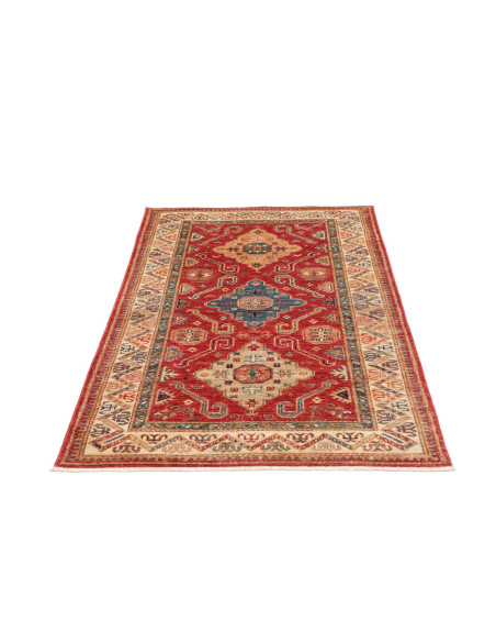 Hand Made Rug Kazak Fine Pakistan 101x153 Red B