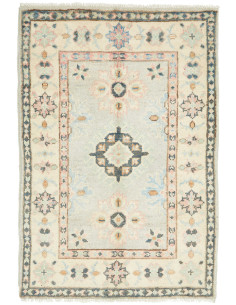 Hand Made Rug Kazak Afghanistan 64x95 Dusty Blu