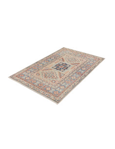 Hand Made Rug Kazak Afghanistan 103x155 Beige B 2