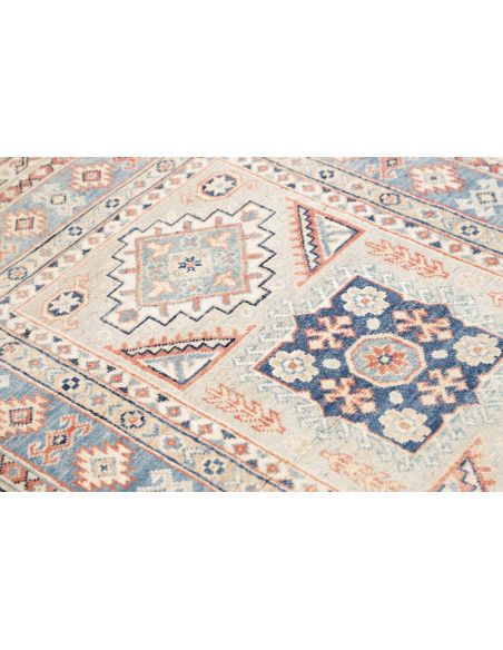 Hand Made Rug Kazak Afghanistan 103x155 Beige B