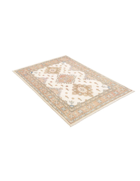 Hand Made Rug Kazak Afghanistan 102x145 Cream T