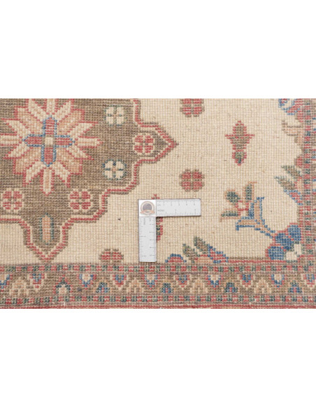 Hand Made Rug Kazak Afghanistan 102x145 Cream T