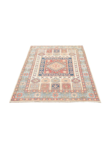 Hand Made Rug Kazak Afghanistan 105x151 Pastel