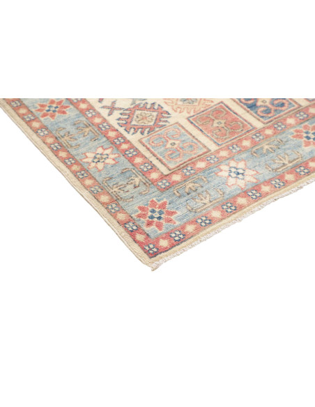 Hand Made Rug Kazak Afghanistan 105x151 Pastel