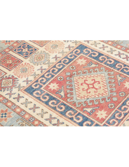 Hand Made Rug Kazak Afghanistan 105x151 Pastel