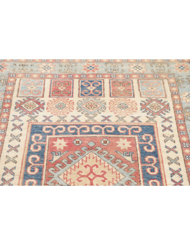 Hand Made Rug Kazak Afghanistan 105x151 Pastel