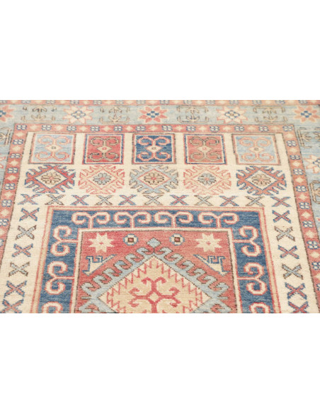 Hand Made Rug Kazak Afghanistan 105x151 Pastel