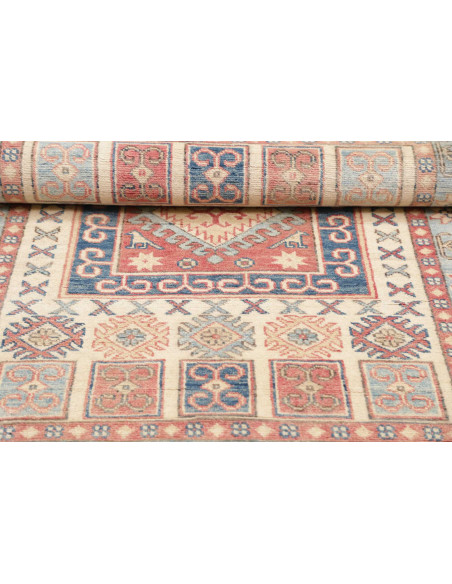 Hand Made Rug Kazak Afghanistan 105x151 Pastel