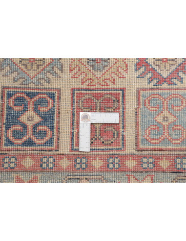 Hand Made Rug Kazak Afghanistan 105x151 Pastel