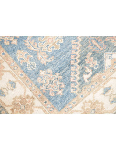 Hand Made Rug Kazak Afghanistan 101x145 Sky Blu