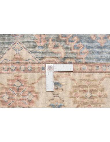 Hand Made Rug Kazak Afghanistan 101x145 Sky Blu
