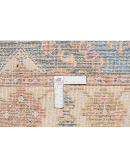Hand Made Rug Kazak Afghanistan 101x145 Sky Blu