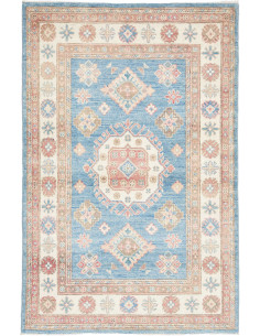 Hand Made Rug Kazak Afghanistan 99x152 Dusty Bl