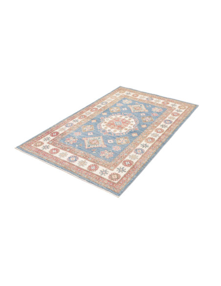 Hand Made Rug Kazak Afghanistan 99x152 Dusty Bl