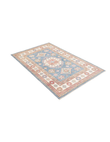 Hand Made Rug Kazak Afghanistan 99x152 Dusty Bl