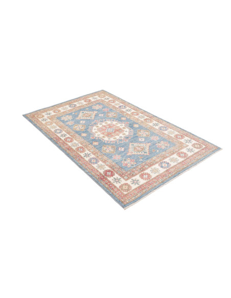 Hand Made Rug Kazak Afghanistan 99x152 Dusty Bl