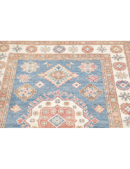 Hand Made Rug Kazak Afghanistan 99x152 Dusty Bl