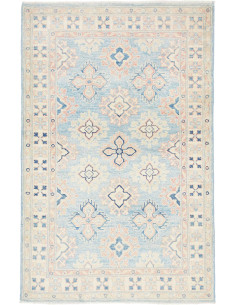 Hand Made Rug Kazak Afghanistan 97x148 Light Bl